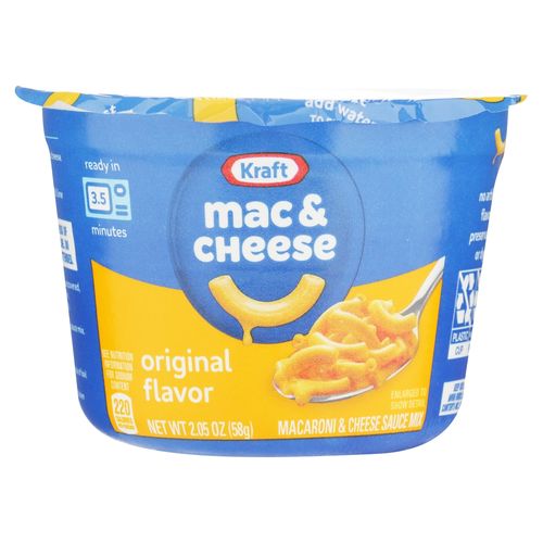 Pasta Kraft Mac & Cheese Original Cup - 58g