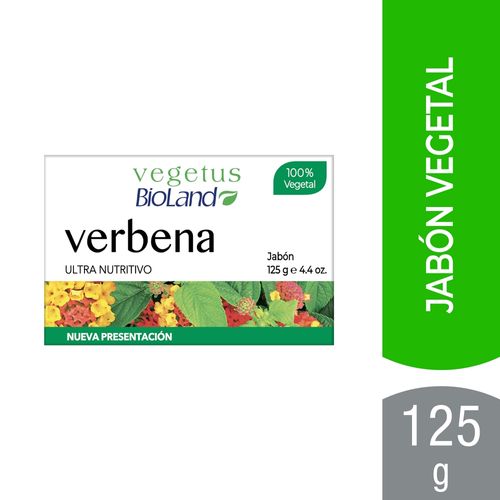 Jabón Bioland verbena - 125 g