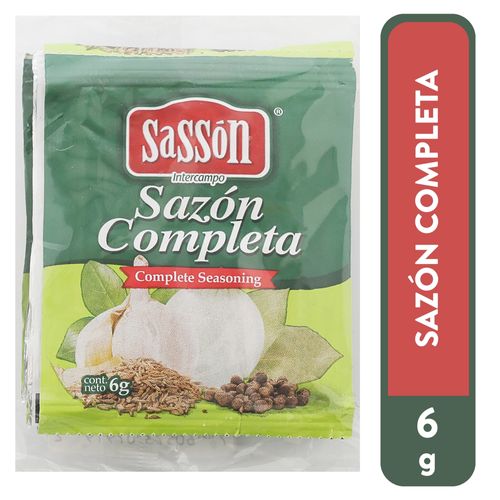 Sazon Completo 6pack Sasson 36gr