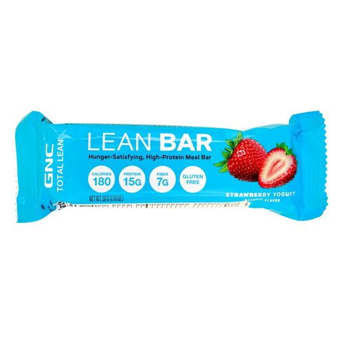 Barra Gnc Lean Bar Yogurt de Fresa – 50 g