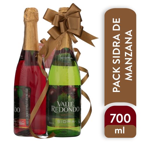 Sidras Valle Redondo de manzana 2 pack  - 1400 ml