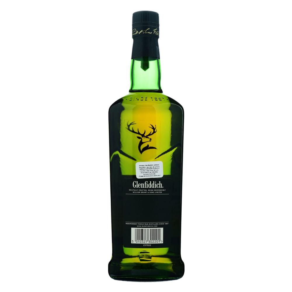 Comprar Whisky Glenfiddich 12 Años Single - 1000ml | Walmart Costa