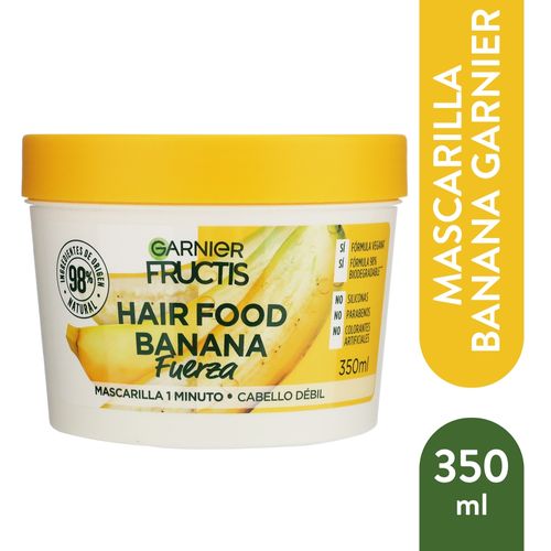 Hair Food Mascarilla Reparación Garnier Fructis Banana -350ml