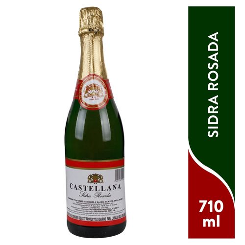 Sidra La Castellana rosada botella - 710 ml