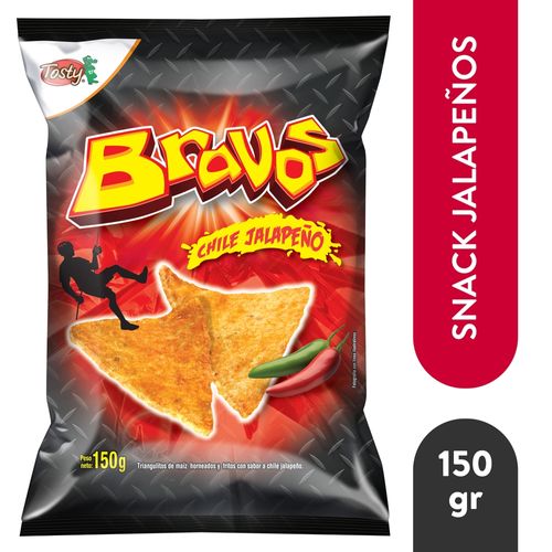 Snacks Marca Tosty Jalapeños - 150 g