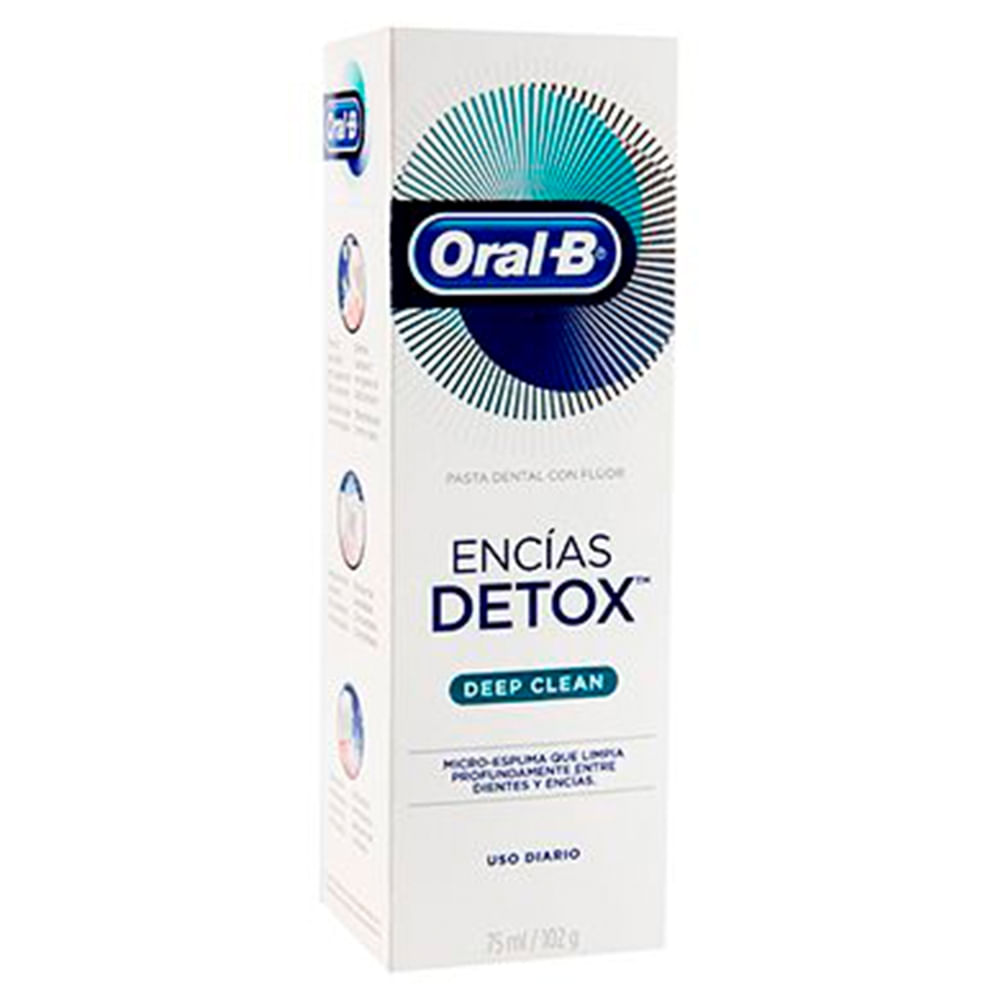 Comprar Pasta de Dientes Oral-B Encías Detox Protección Completa