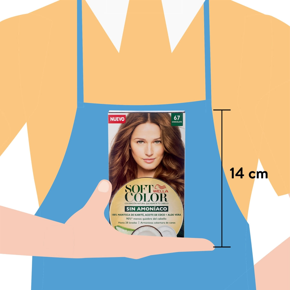 Comprar Tinte Soft Color Chocolate Sin Amoníaco N67 - 145ml