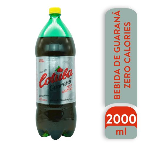 Bebida gaseosa  Cotuba guaraná cero azúcar - 2000 ml