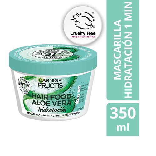 Hair Food Mascarilla De Hidratación Garnier Fructis Aloe Vera -350ml