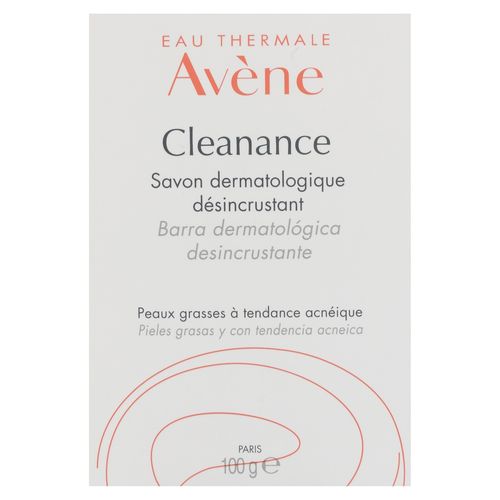 Jabón en barra cleanance Avéne dermatológico desincrustante - 100 g