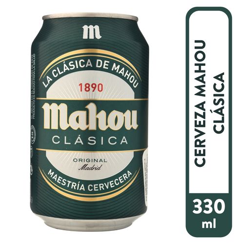 Cerveza Mahou clásica Lata - 330 ml