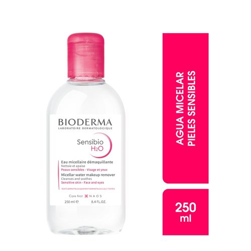 Agua micelar Bioderma desmaquillante para piel sensible - 250 ml