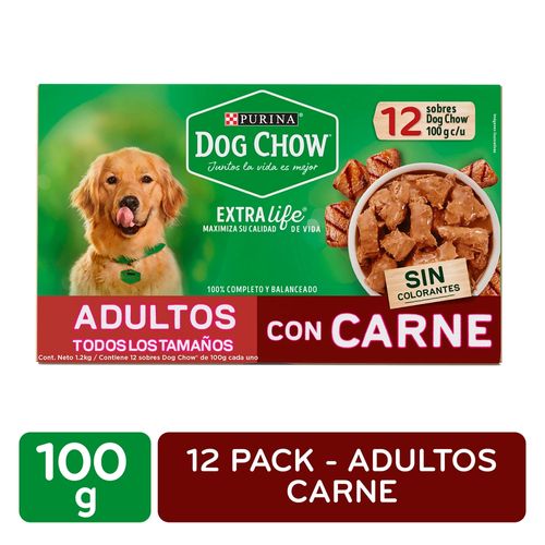 Alimento para perro Dog Chow Adulto Carne Caja -1200 g