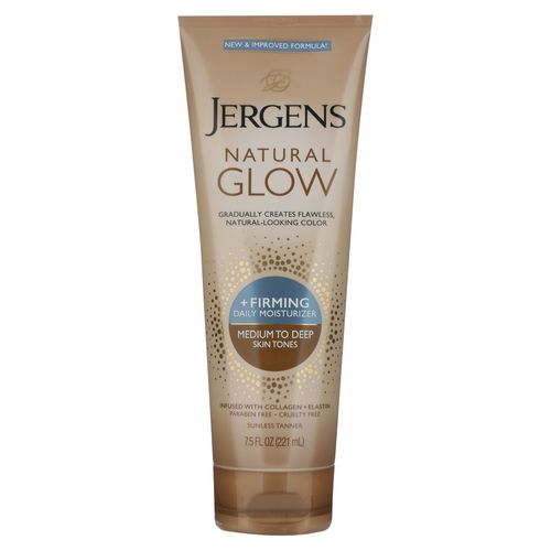 Crema bronceadora Jergens natural glow sunless tanner - 221 ml