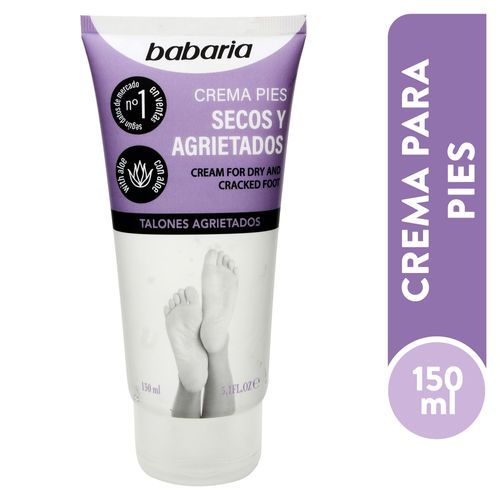 Crema para pies Babaria para pies secos y agrietados - 150 ml