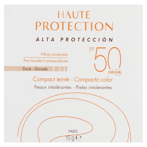 Polvo compacto Avéne alta proteccion 50 spf dorado - 10 g