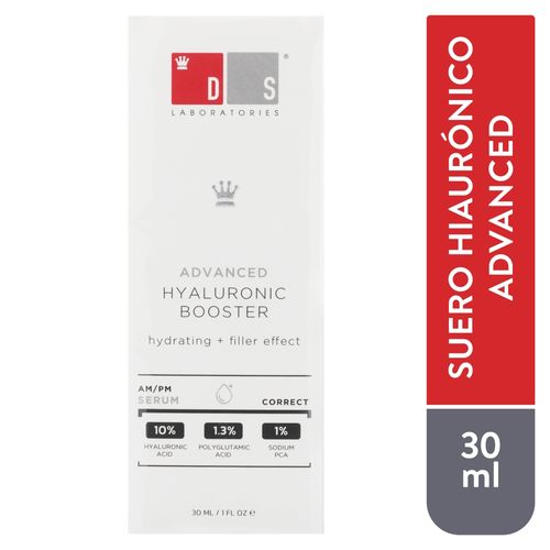 Suero hidratante Advanced de acido hialurónico para el rostro - 30 ml