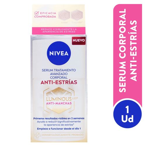 Sérum corporal Nivea luminous para estrías - 100 ml