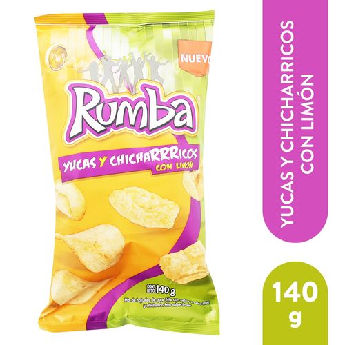Snacks crujiente Rumba mix yuca y chicharrón - 140 g