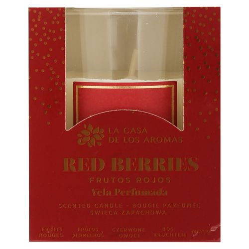 Vela Casa Ar Navidad Frutos Rojos 1200gr