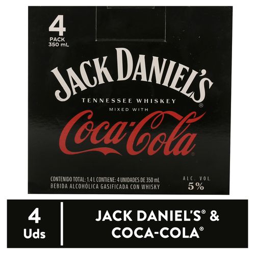 4 Pk Jackcoke 1400ml