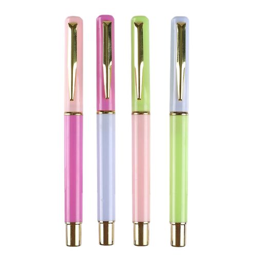 Bolígrafos Pen Gear tinta negra -4 pzas