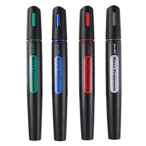 Marcadores Pen Gear permanentes -2 mm/ 4 pzas