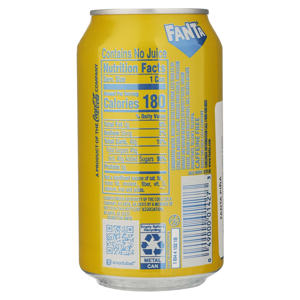 ComprarBebida Fanta Pina 355ml | Walmart Costa Rica - Walmart | Costa Rica