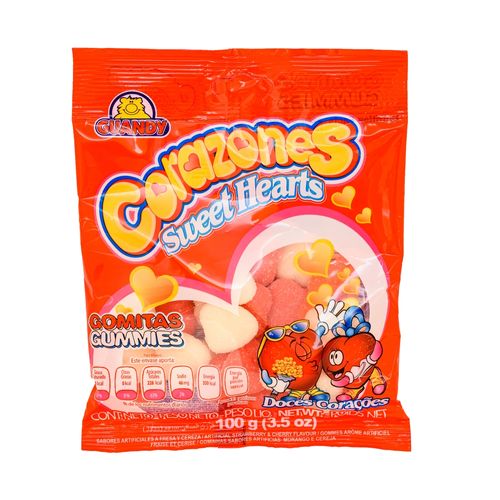 Guandy Gomita Corazon 100gr