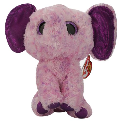 Ty Beanie Boos Eva Elefante Purpura Regu