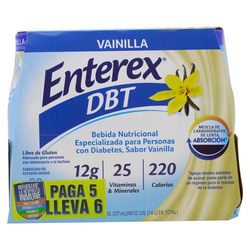 Enterex Dbt Vainilla 6Pack 1422Ml