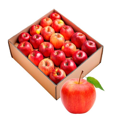 Manzana Roja Media Caja De 40 Unidades