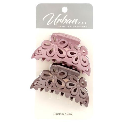 Piraña Shalom Para Cabello, Con Flores