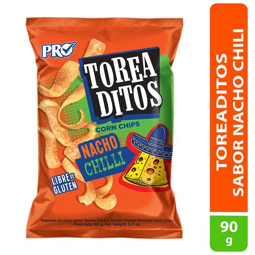 Toreaditos Pro sabor nacho chilli -90 g