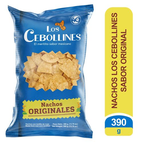 Nachos Los Cebollines Original - 390 g