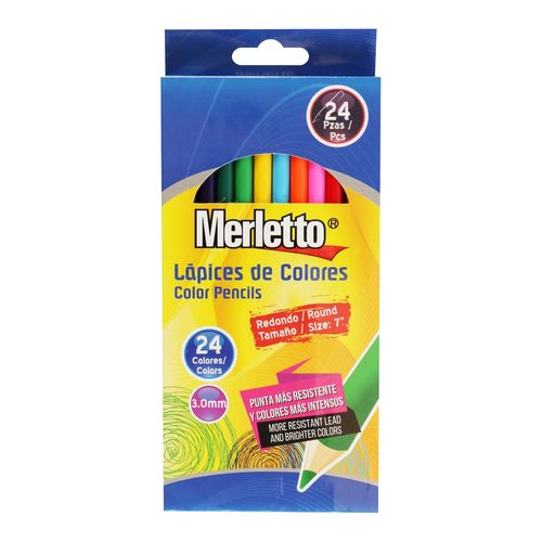 Caja de Lápices Marletto de colores - 12 uds