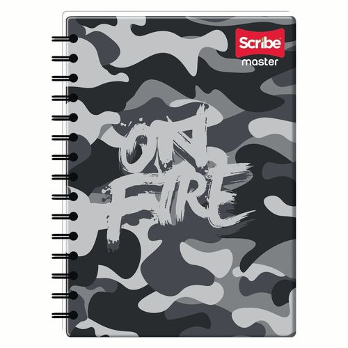 Cuaderno de resortes Scribe, Surtido -100 hojas