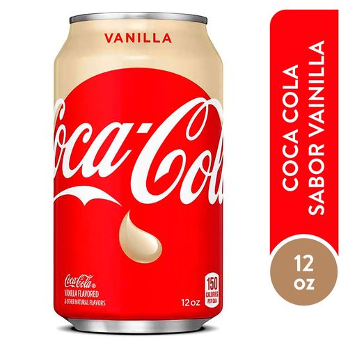 Coca Cola Sabor Vainilla 355ml