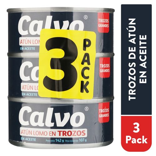 Atún Calvo en aceite 3 pack - 426 g