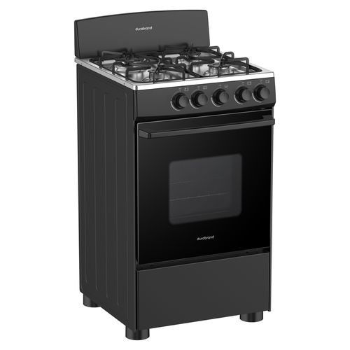 Cocina A Gas Durabrand Negra - 20Plg