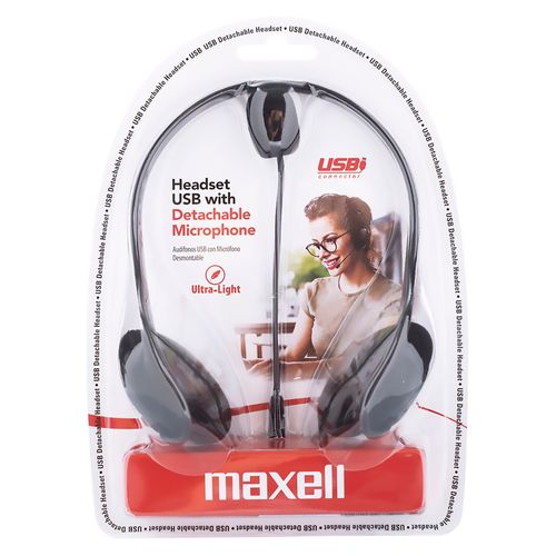 Headset Maxell Mi Neckband With Detachab
