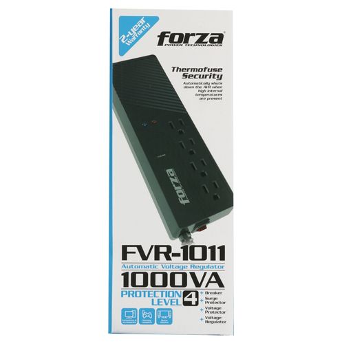 Regulador De Voltaje Forza Fvr1011 1000Va 500W