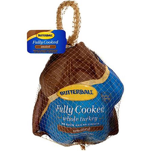 Pavo entero horneado Butterball congelado, requiere ser calentado, contiene 5 kilos aproximadamente, precio indicado por Kilo