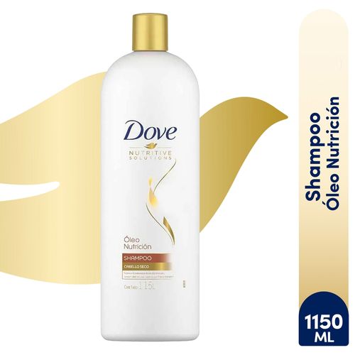 Shampoo Dove Óleo Nutrición, Cabello Seco -1150ml