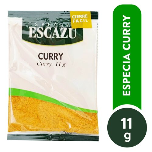 Curry Especias Escazú molido con cierre fácil - 11 g