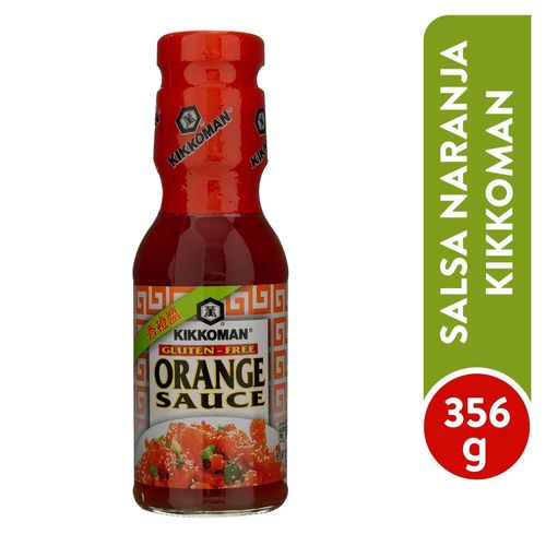 Salsa Kikkoman naranja sin preservantes - 353 g