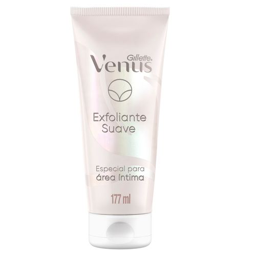 Exfoliante Suave Gillette Venus Área Íntima, Cuidado Íntimo Femenino - 177ml