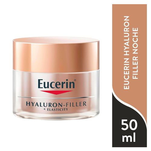 Crema facial Eucerin hyaluron + elasticity noche - 50 ml