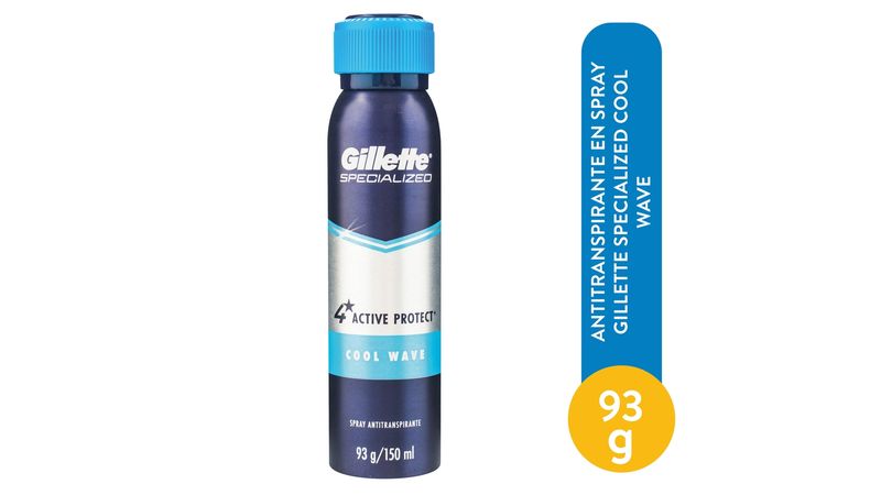 Comprar Antitranspirante En Spray Gillette Specialized Cool Wave
