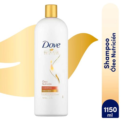 Shampoo Dove Óleo Nutrición, Cabello Seco -1150ml